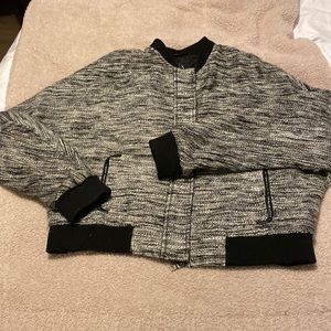 Jacket. “Bomber” style. Very soft